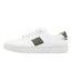 Mens Gary Logo Leather Tennis Trainers White Boss-2