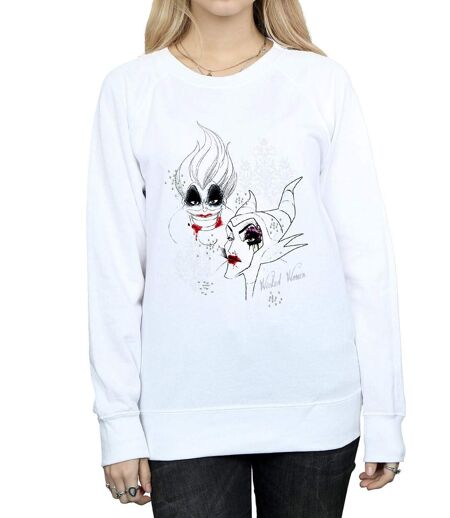 Disney - Sweat WICKED WOMEN - Femme (Blanc) - UTBI2129