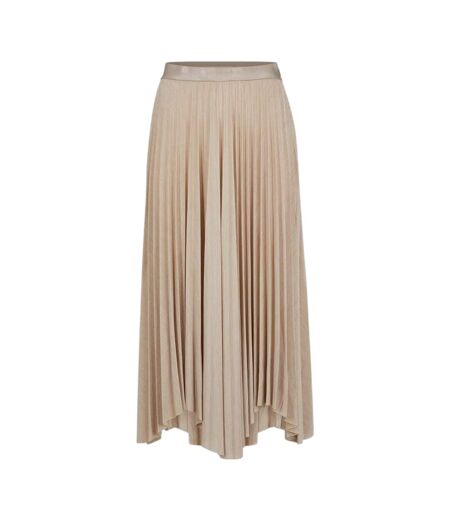 Jupe Longue Motif/style Asymétrique Exala Femme Beige Boss
