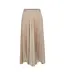 Jupe Longue Motif/style Asymétrique Exala Femme Beige Boss-1