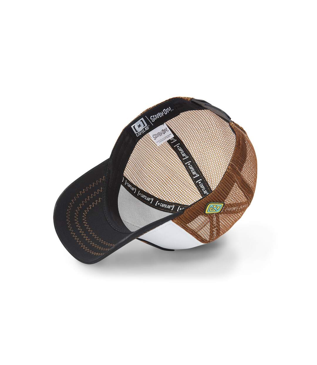 casquette homme trucker avec filet et patch Scooby doo Capslab-4