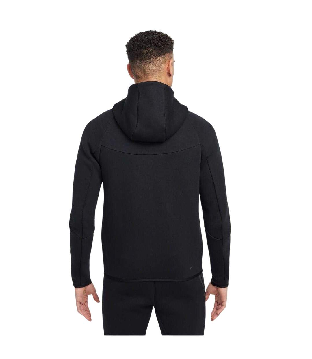 Veste À Capuche Motif/style Chevron Tech Homme Noir Nike-2