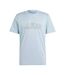 T-shirt Linear Graphic Homme Bleu Adidas-2