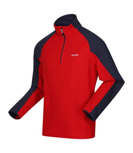 Polaire elson homme rouge danger / bleu marine Regatta