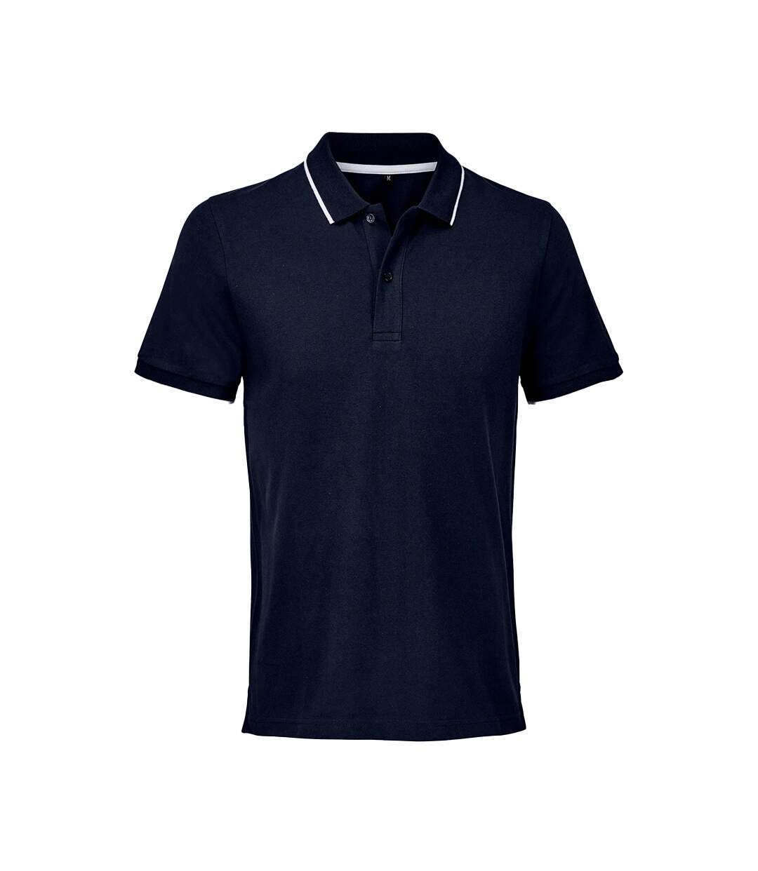 Polo Palermo Adulte Bleu Marine Français Blanc SOLS-1