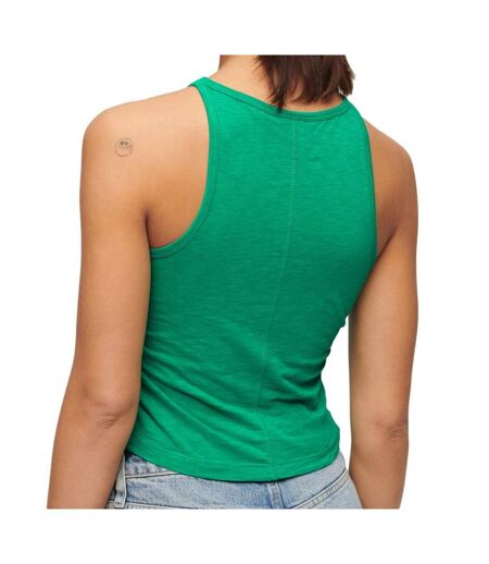 Débardeur vert femme superdry superdry ruched - l