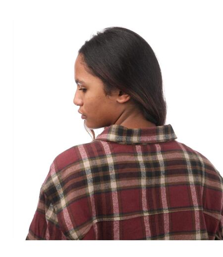 Surchemise femme bordeaux sombre Timberland