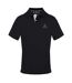 Polo Manches Courtes Homme Noir Aquascutum-1