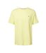 T-shirt Jaune Homme Tommy Hilfiger Slub - L