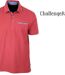 CHALLENGER POL3001C - Polo manches courtes en coton rouge pour un style élégant et respirant-4