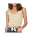 Top beige femme only glitter - l-1