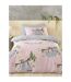 Sloth hanging out duvet cover set pink/grey Generic