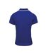 Polo Coolchecker Femme Bleu Roi Blanc Premier-2