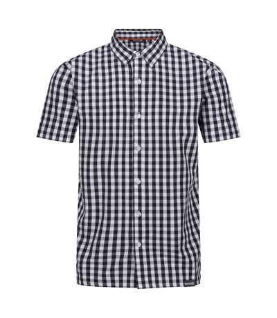 Mens denmoor checked shirt navy/white Regatta