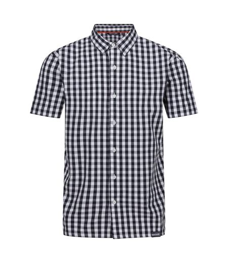 Chemise denmoor homme bleu marine / blanc Regatta