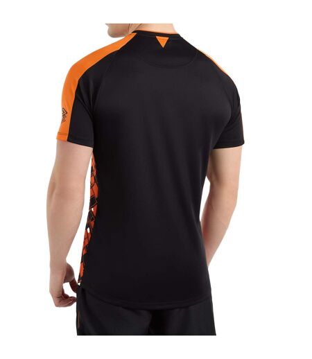 Mens pro graphic training football jersey black/dragon fire Umbro