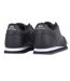 Mens Classic Coated Leather Trainers Navy White Slazenger-2