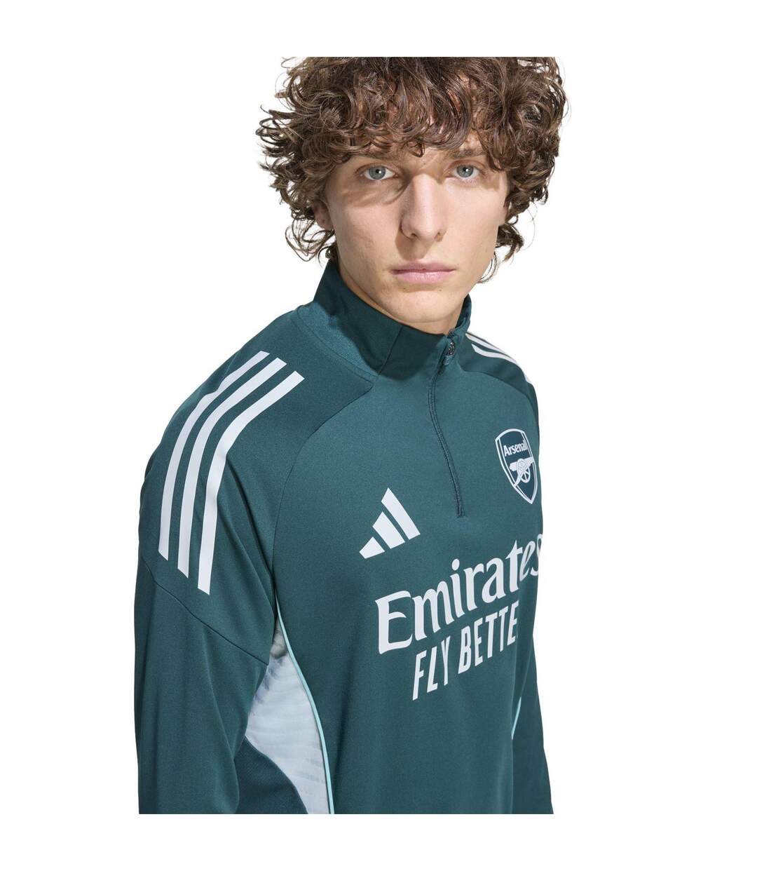 Mens Tiro 25 Competition Track Top Green Blue Arsenal-4