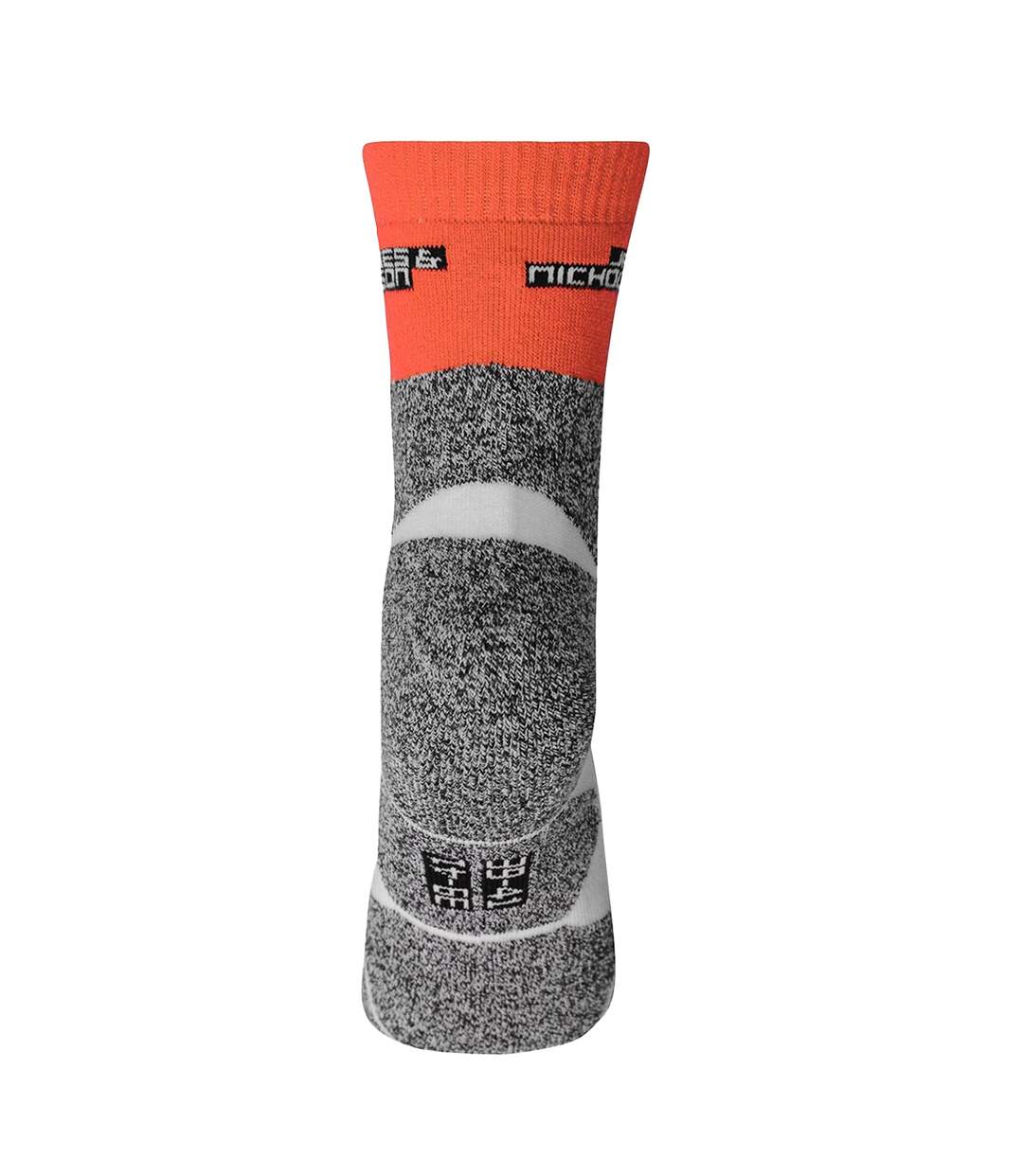 Chaussettes De Sport Adulte Orange Vif Blanc James And Nicholson-2