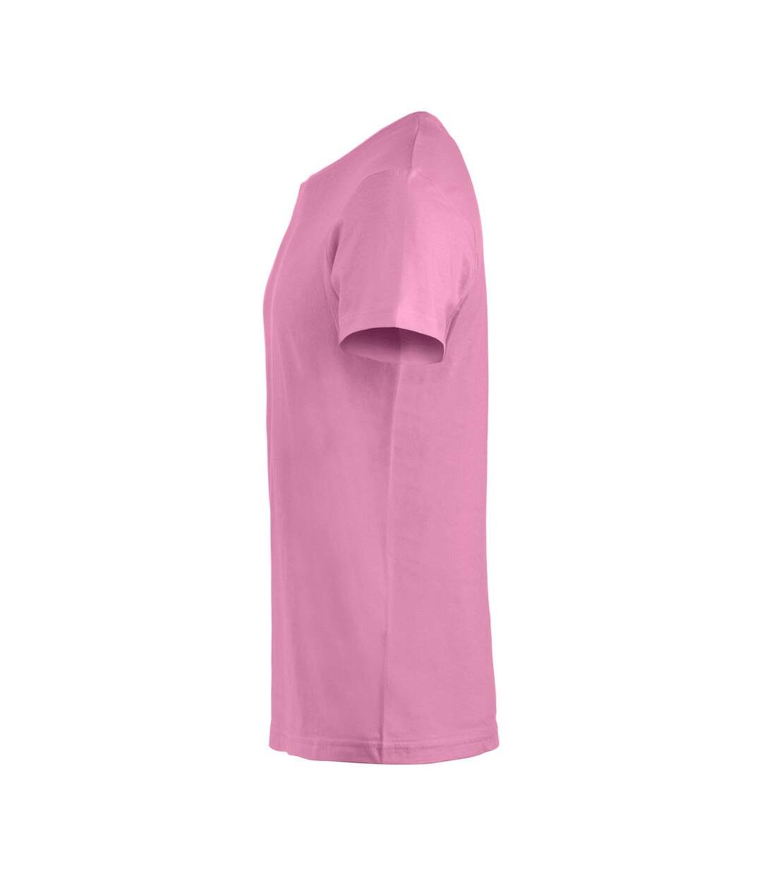 T-shirt basic homme rose vif Clique