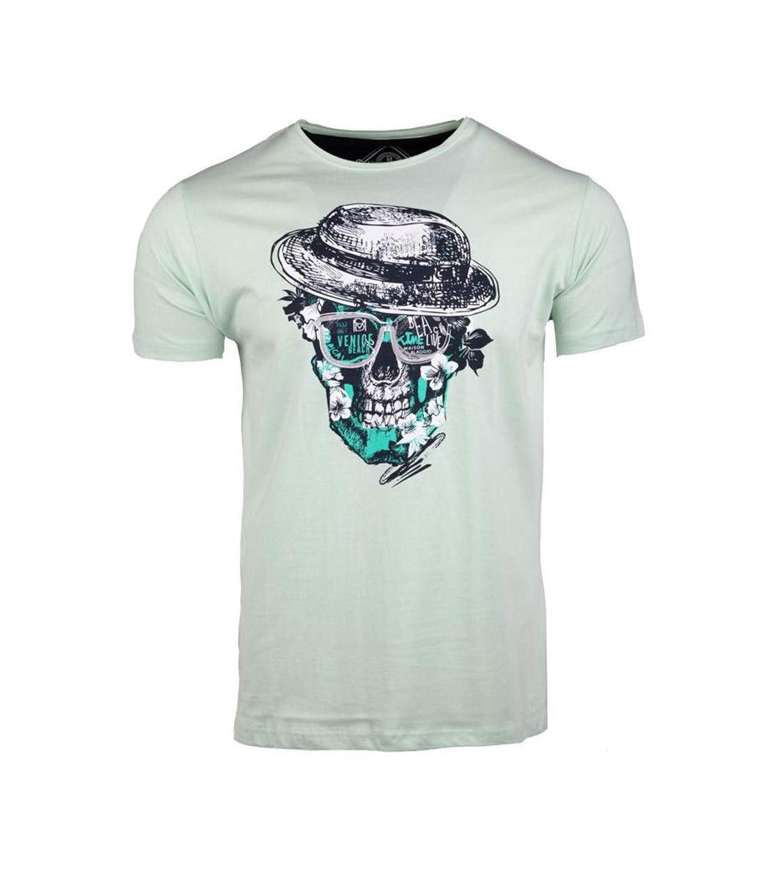 T-shirt Vert Homme La Maison Blaggio Modovi - S-1