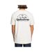 T-shirt Beige/Noir Homme Quiksilver Injection - S