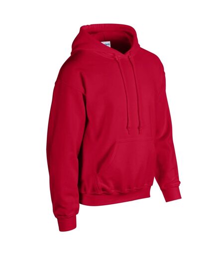 Sweat À Capuche Adulte Rouge Vif Gildan