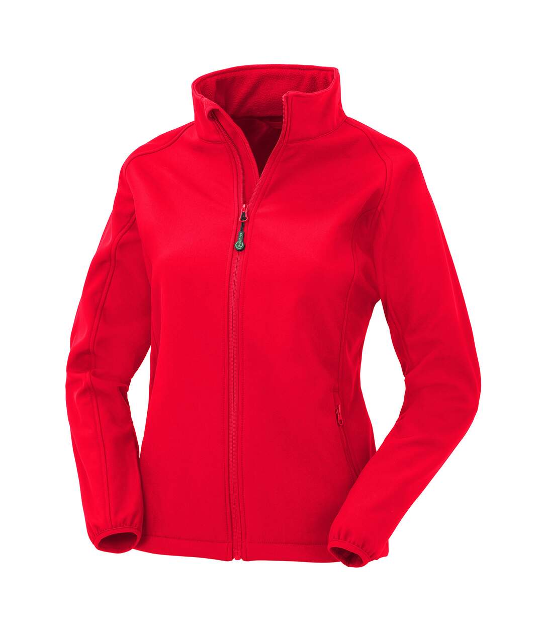 Womens/ladies Printable Soft Shell Jacket Red Result Genuine Recycled-1