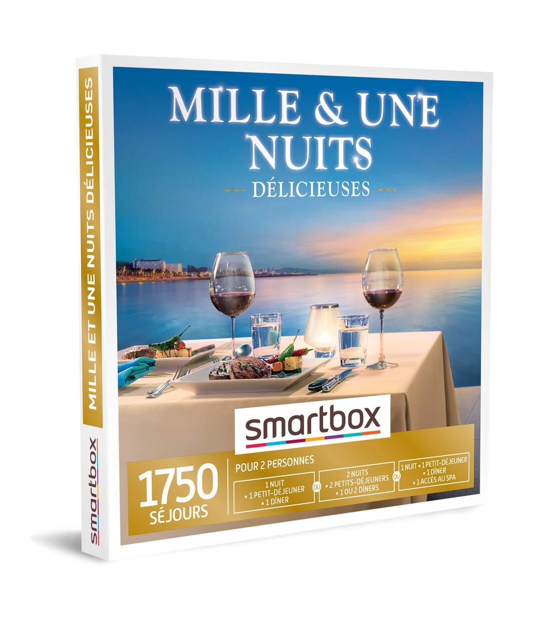 SMARTBOX - Mille et une nuits délicieuses - Coffret Cadeau Séjour