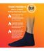 Mens 3 Pack Thermal Winter Soft Trainer Socks-3