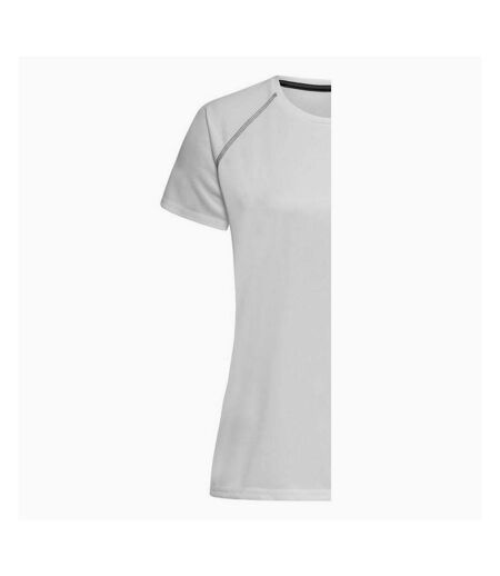 T-shirt Active Team Femme Blanc Stedman