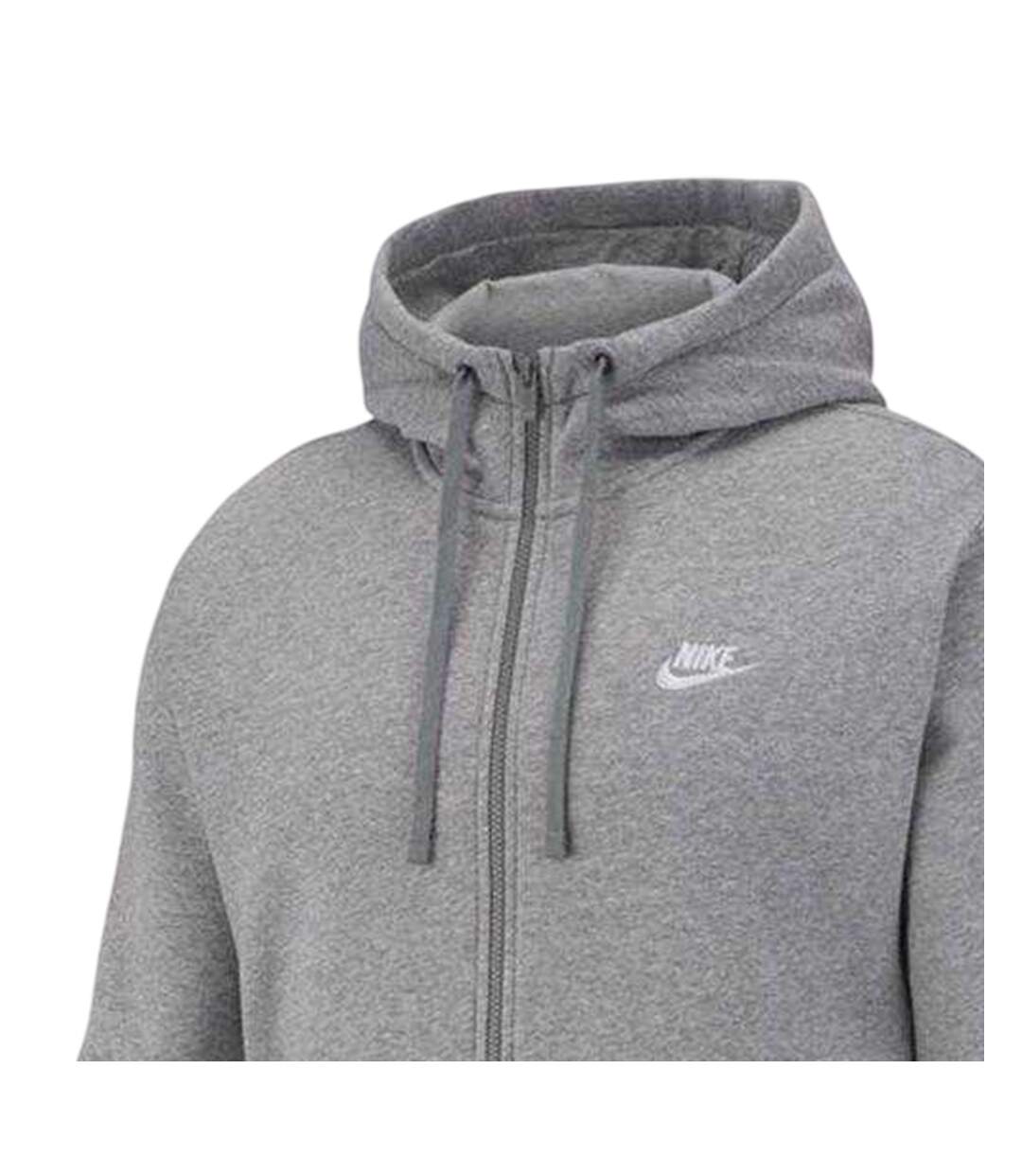 Veste À Capuche Nsw Club Homme Gris Nike-3