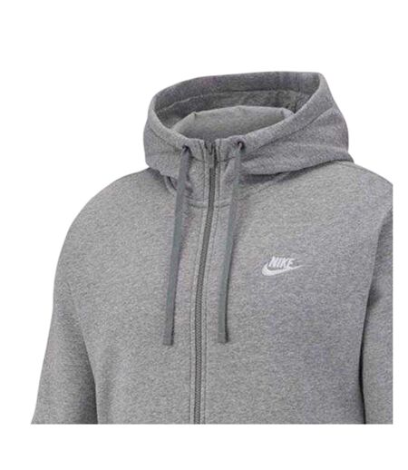 Veste À Capuche Nsw Club Homme Gris Nike