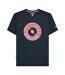 T-shirt Style Disque Vinyle Homme Bleu Marine Lambretta-2