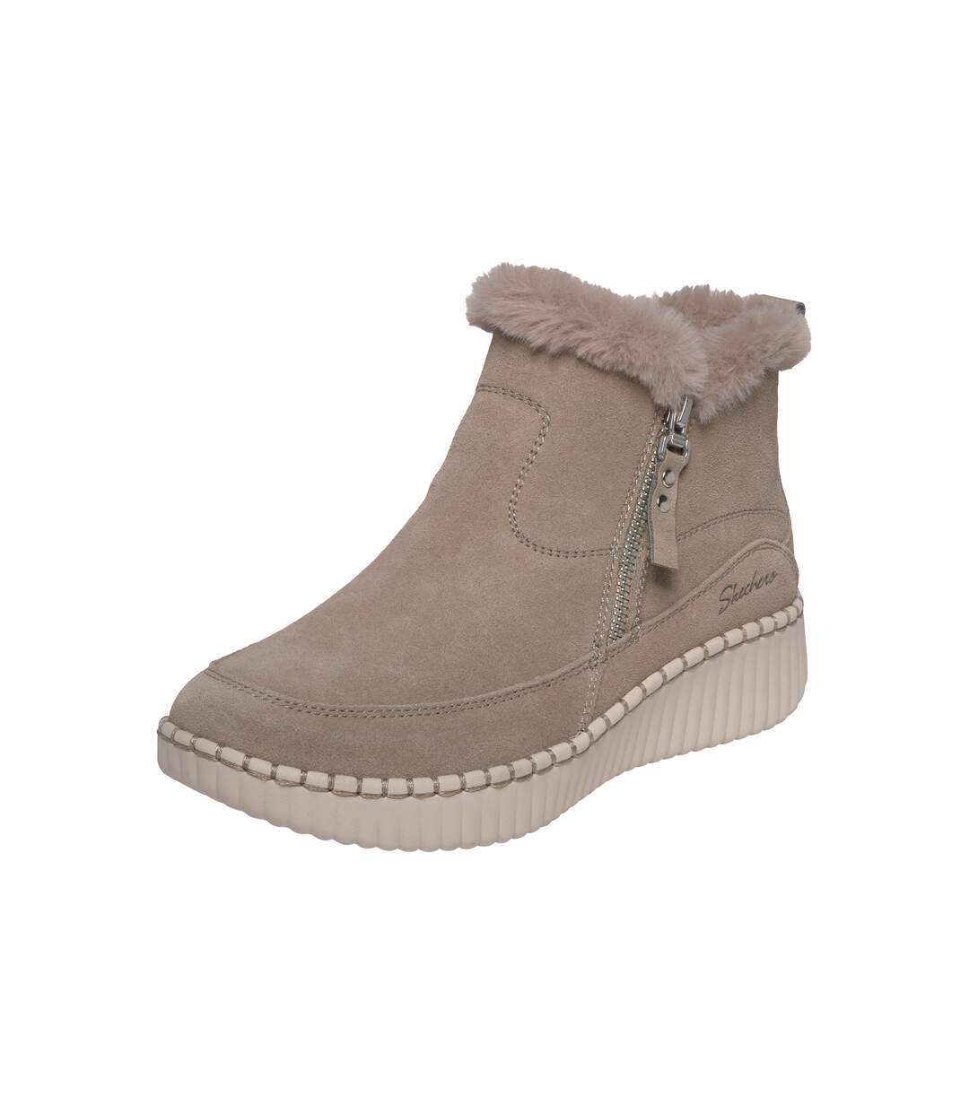 Bottine Cuir Skechers Wilshire BLVD-Fresh ZIP-3