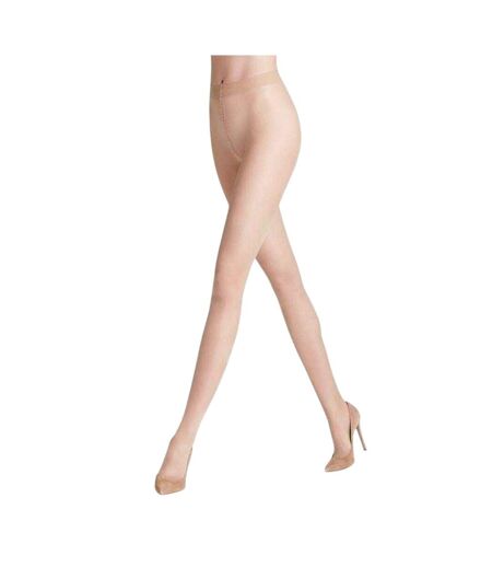 Collant Seidenglatt Femme Beige Falke