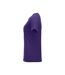 Womens/ladies New Classic T-shirt Bright Lilac Clique-3