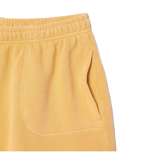 Short De Jogging Femme Jaune Foncé Lacoste
