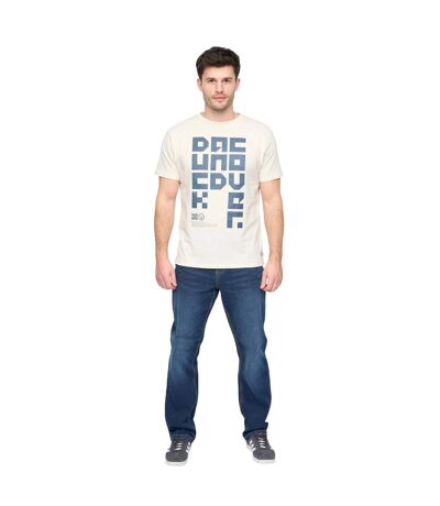 Mens Squarelarge T-shirt Off White Duck And Cover