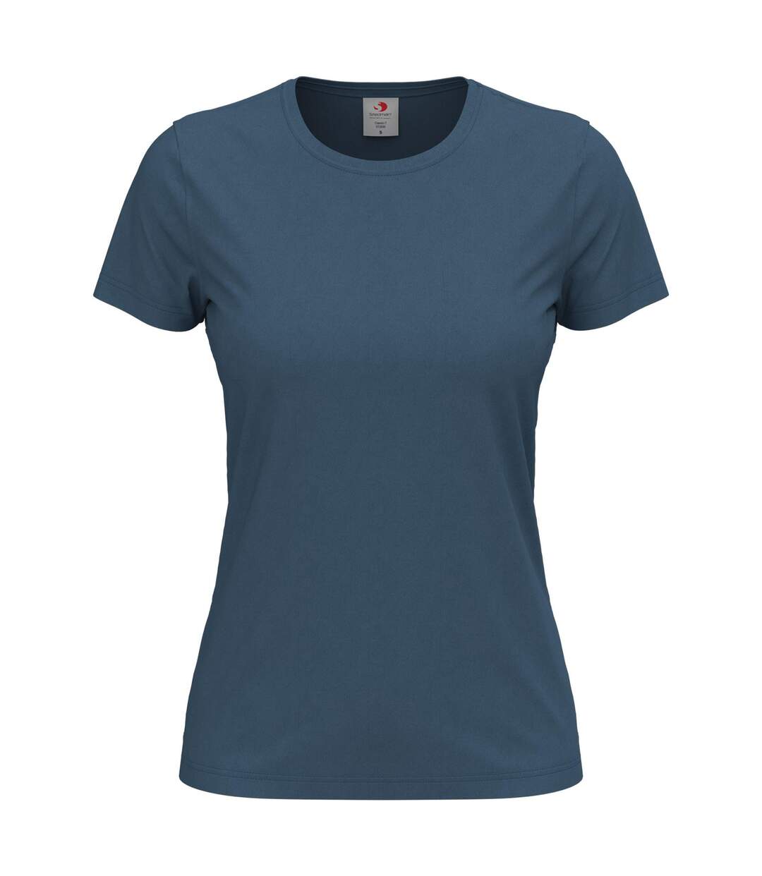 Womens/ladies classic tee denim blue Stedman-1