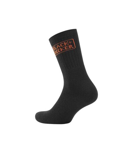 Lot de 12 paires de chaussettes haute de travail Tekl Black & Decker