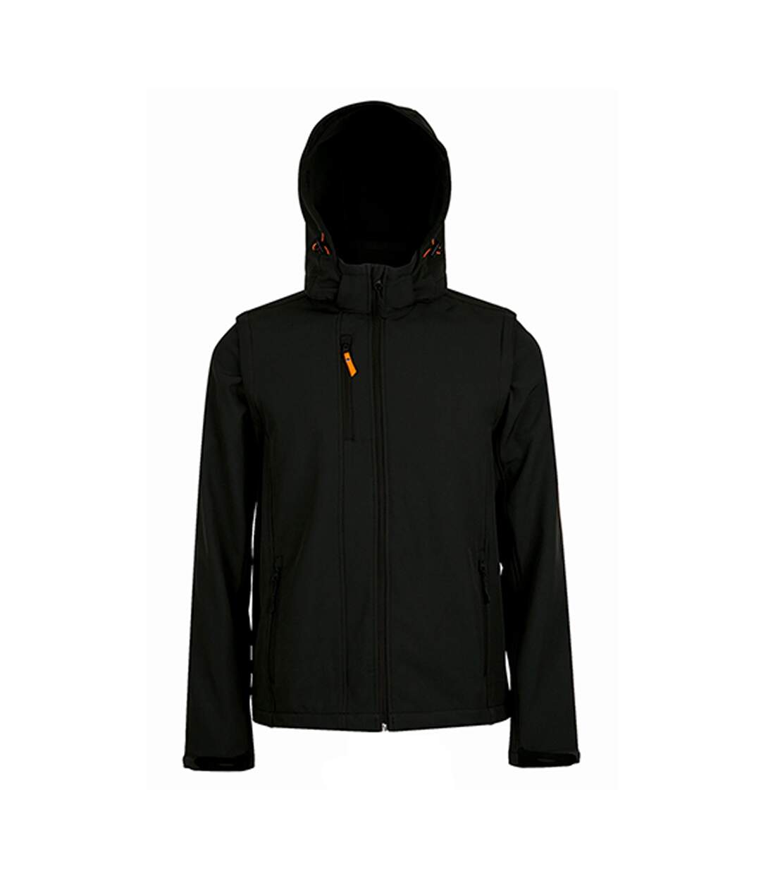 Veste Softshell Transformer Adulte Noir SOLS-1