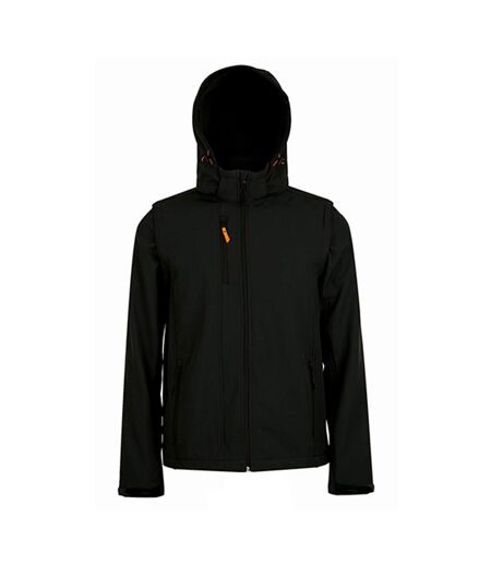 Veste Softshell Transformer Adulte Noir SOLS