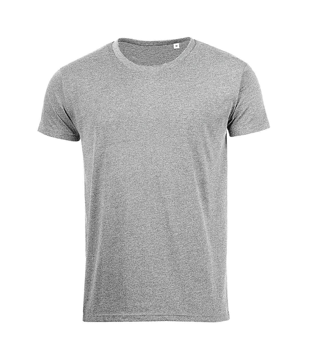 SOLS Mens Mixed Short Sleeve T-Shirt (Grey Marl)