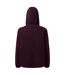 Sweat À Capuche Femme Pourpre TriDri-2