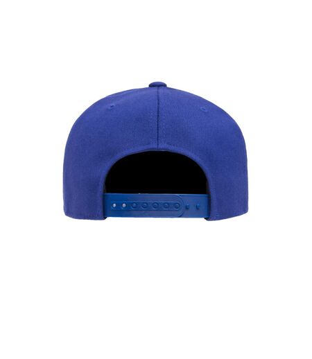 Yupoong Flexfit Unisex 110 Plain Fitted Snapback Cap (Royal Blue)