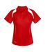 Polo sport femme rouge/blanc Spiro-1