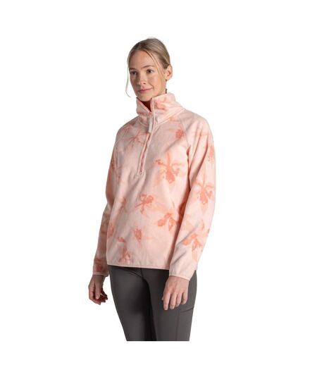 Haut Polaire Motif/style National Trust Reedmace Femme Beige Craghoppers
