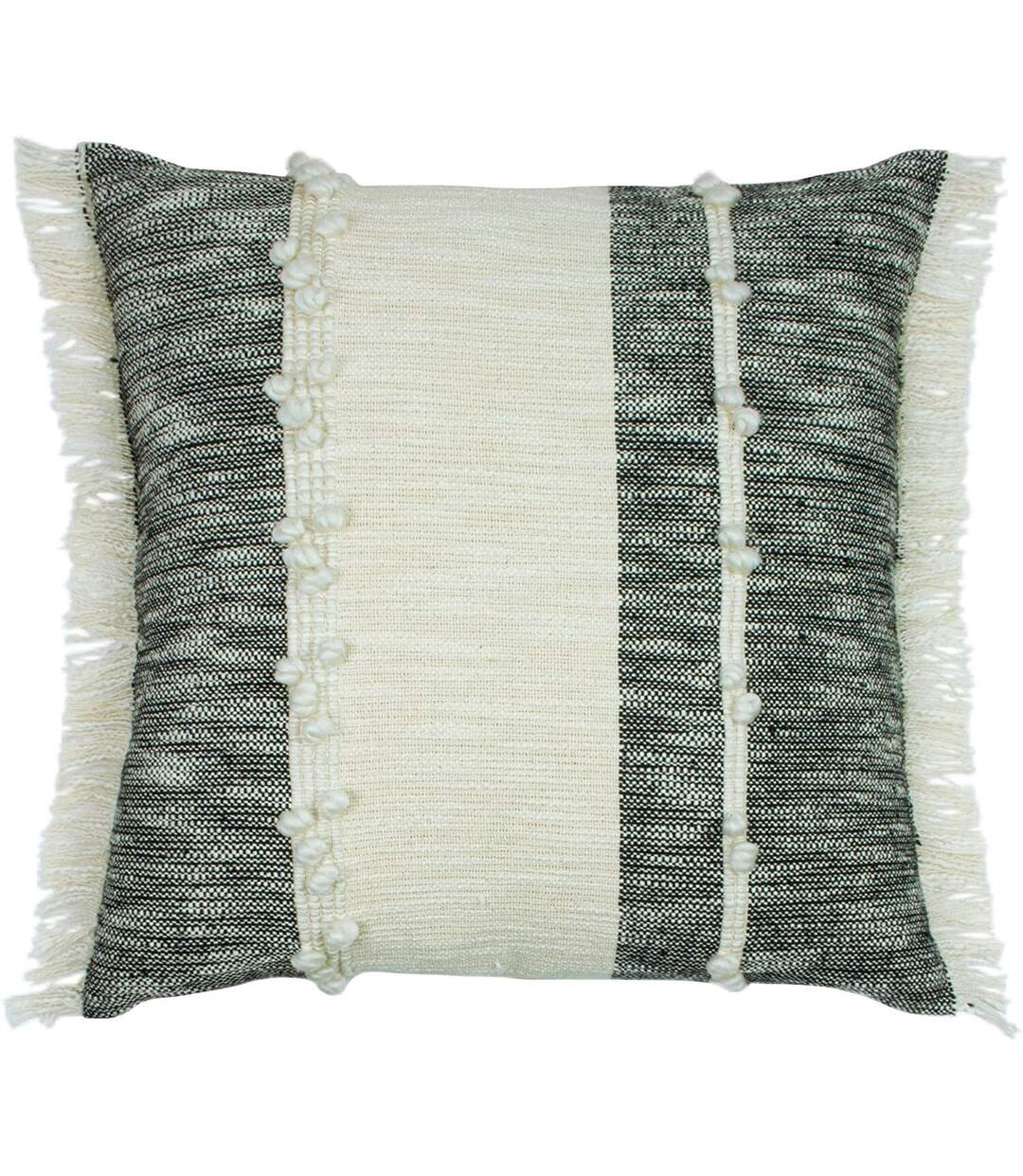 Otto cushion cover one size black/natural Furn