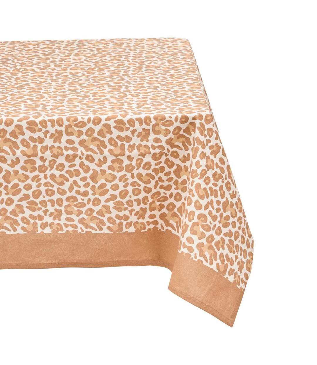 Nappe en Coton Leopardi 150x250cm Beige-2